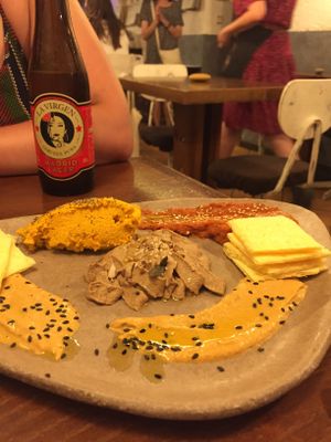 Tabla de patés at La Encomienda in Madrid