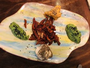 Tabla de ‘quesos’ at La Encomienda in Madrid