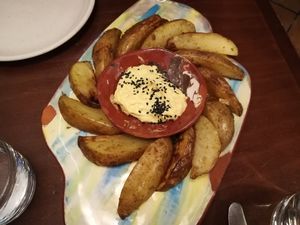 potatoes at La Encomienda in Madrid