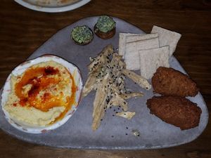 Mediterranean plate at La Encomienda in Madrid