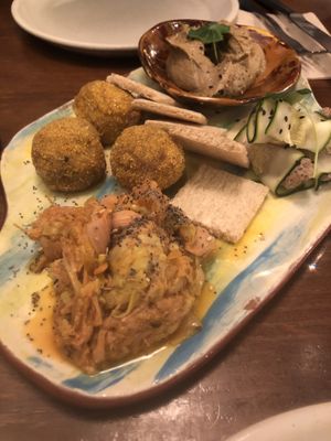 Degustação mediterrânea  at La Encomienda in Madrid