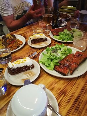 brunch at La Encomienda in Madrid