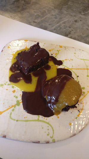 Fudge. Delicioso at La Encomienda in Madrid