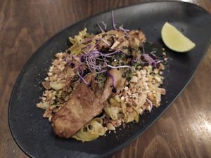 Pad thai at La Encomienda in Madrid