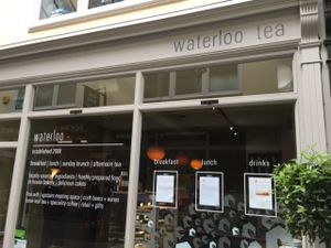 Waterloo tea at Waterloo Tea in Cardiff