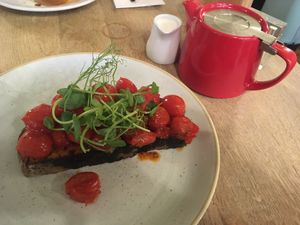   at Waterloo Tea in Cardiff