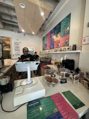 Order at counter  at Manna Life Food in Miami