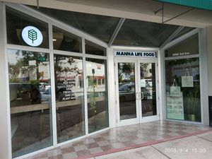 Exterior at Manna Life Food in Miami