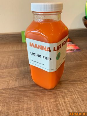 Liquid Fuel at Manna Life Food in Miami