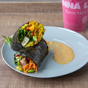 Tofu norito. at Manna Life Food in Miami