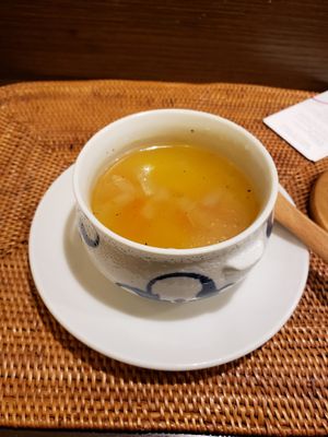 Vegetable soup at Kome-hana Bakery - Ocome Bakery in Nagoya