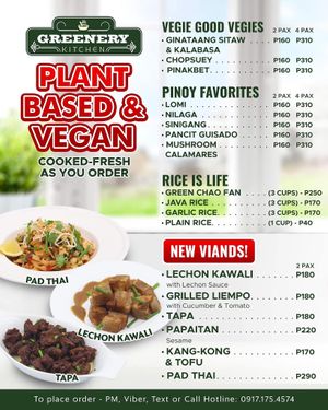 www.greenerykitchen.shop
+63917 175 4574 at Greenery Kitchen in Makati