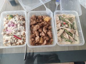 Sisig, adobo, bicol express at Greenery Kitchen in Makati