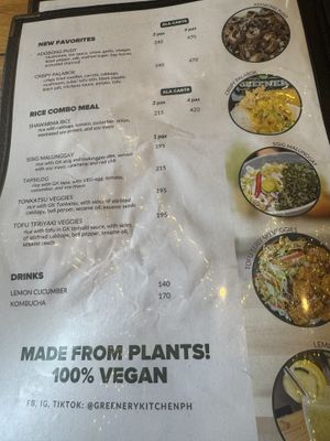   at Greenery Kitchen in Makati