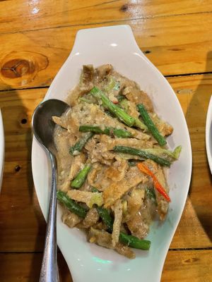 Bicol express (it’s spicy)  at Greenery Kitchen in Makati