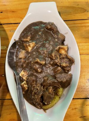 veganized dinuguan   at Greenery Kitchen in Makati