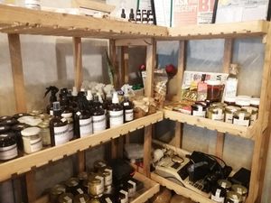 Zero waste & vegan products available for purchase at Greenery Kitchen in Makati