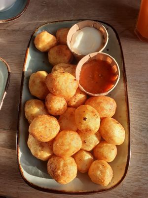 Patatas bravas at Club Vers in The Hague