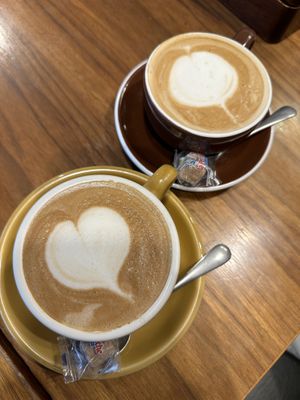 Soy lattes   at Mr. Farmer - Omotesando in Tokyo