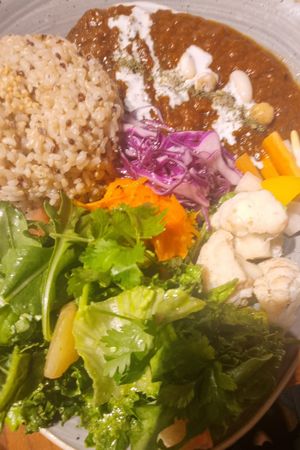 Curry rice at Mr. Farmer - Omotesando in Tokyo