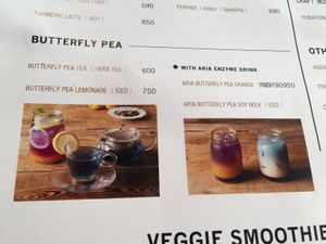 Menu at Mr. Farmer - Omotesando in Tokyo