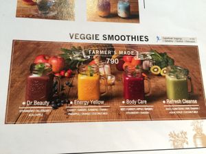 Menu at Mr. Farmer - Omotesando in Tokyo