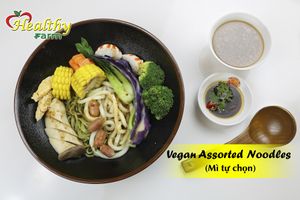 Vegan Assorted Noodles at Healthy Farm - Dien Bien Phu District 3 in Ho Chi Minh City