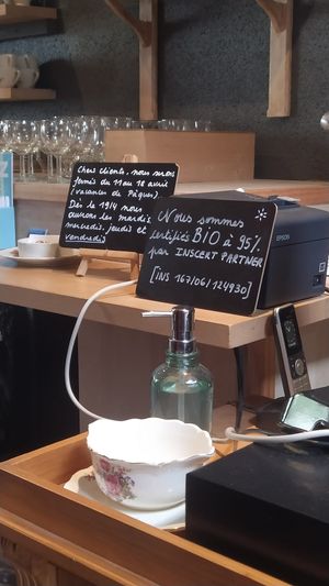 Interior at Les 4 Jeudis in Brussels