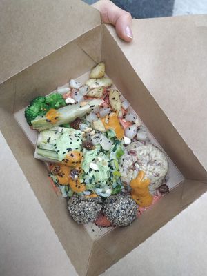 Main course of the day at Les 4 Jeudis in Brussels