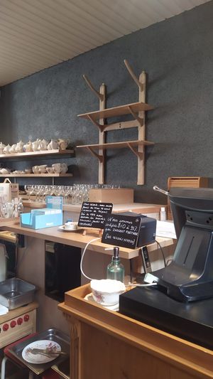 Interior at Les 4 Jeudis in Brussels