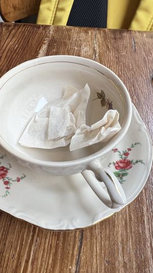 tea  at Les 4 Jeudis in Brussels