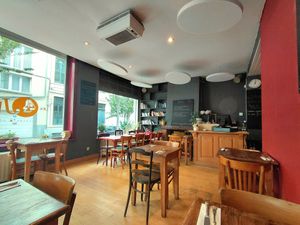 The restaurant at Les 4 Jeudis in Brussels