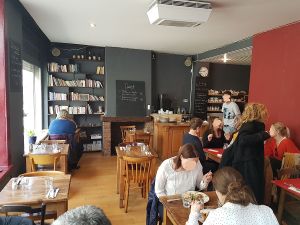 interior at Les 4 Jeudis in Brussels