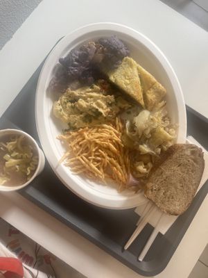 Large plate with all options   at Insaluteria in Milan