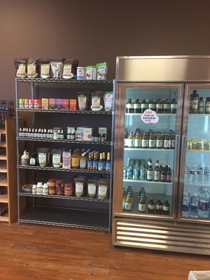 Refrigerated goods at Comfrey Corner in Mansfield