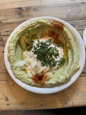 Hummus-Avocado   at Hummus & Friends in Berlin
