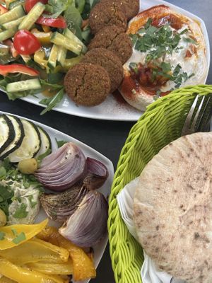   at Hummus & Friends in Berlin