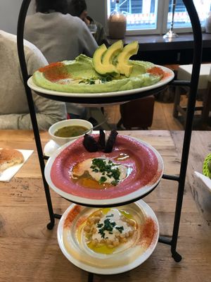 Trio Hummus at Hummus & Friends in Berlin