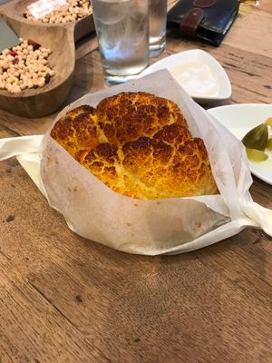 Baked Cauliflower  at Hummus & Friends in Berlin