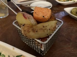 Roasted veggies at Hummus & Friends in Berlin