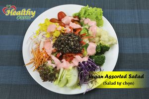 Vegan Assorted Salad at Cửa Hàng Thực Phẩm Chay Âu Lạc - Minh Phung District 6 in Ho Chi Minh City