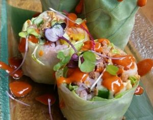 vegan wraps at Acai Berry in Brooklyn