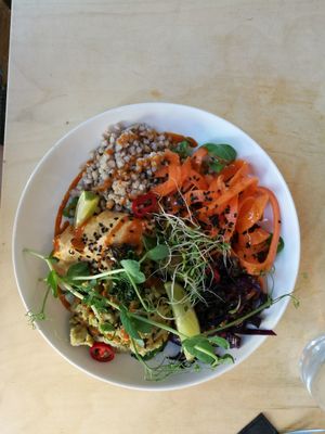 lunch at Oh my Goodness in Helsinki