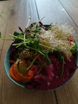 Buddha bowl  3 at Oh my Goodness in Helsinki