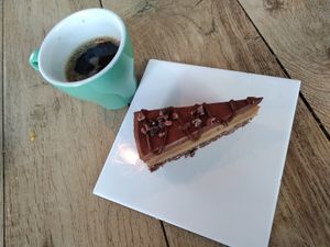 Raw cake  at Oh my Goodness in Helsinki