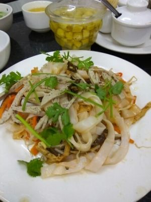 noodles at Am Thuc Chay - Thai Phien in Da Nang