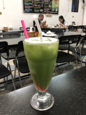 Cucumber juice😍 at Am Thuc Chay - Thai Phien in Da Nang
