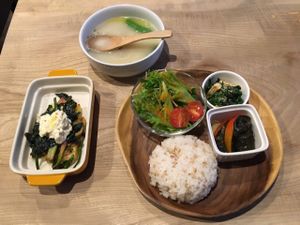 set meal (varies daily)  at Little Saebejae in Tokyo