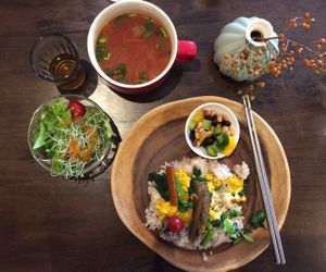 Set meal for lunch! at Little Saebejae in Tokyo