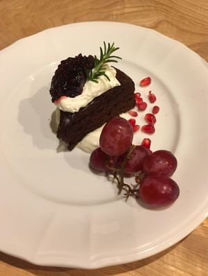 Chocolate cake. at Little Saebejae in Tokyo